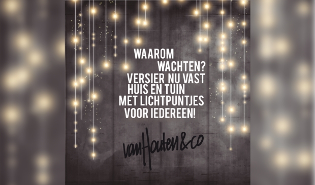 <p>Versier je huis</p>