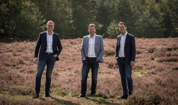 <p>Jan Snel (links), Wim Zwerus en Frank van Veldhuizen.</p>
