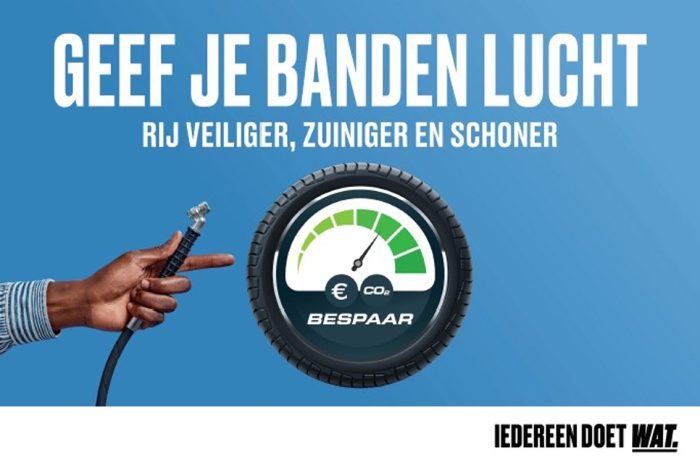 Geef je banden lucht 1