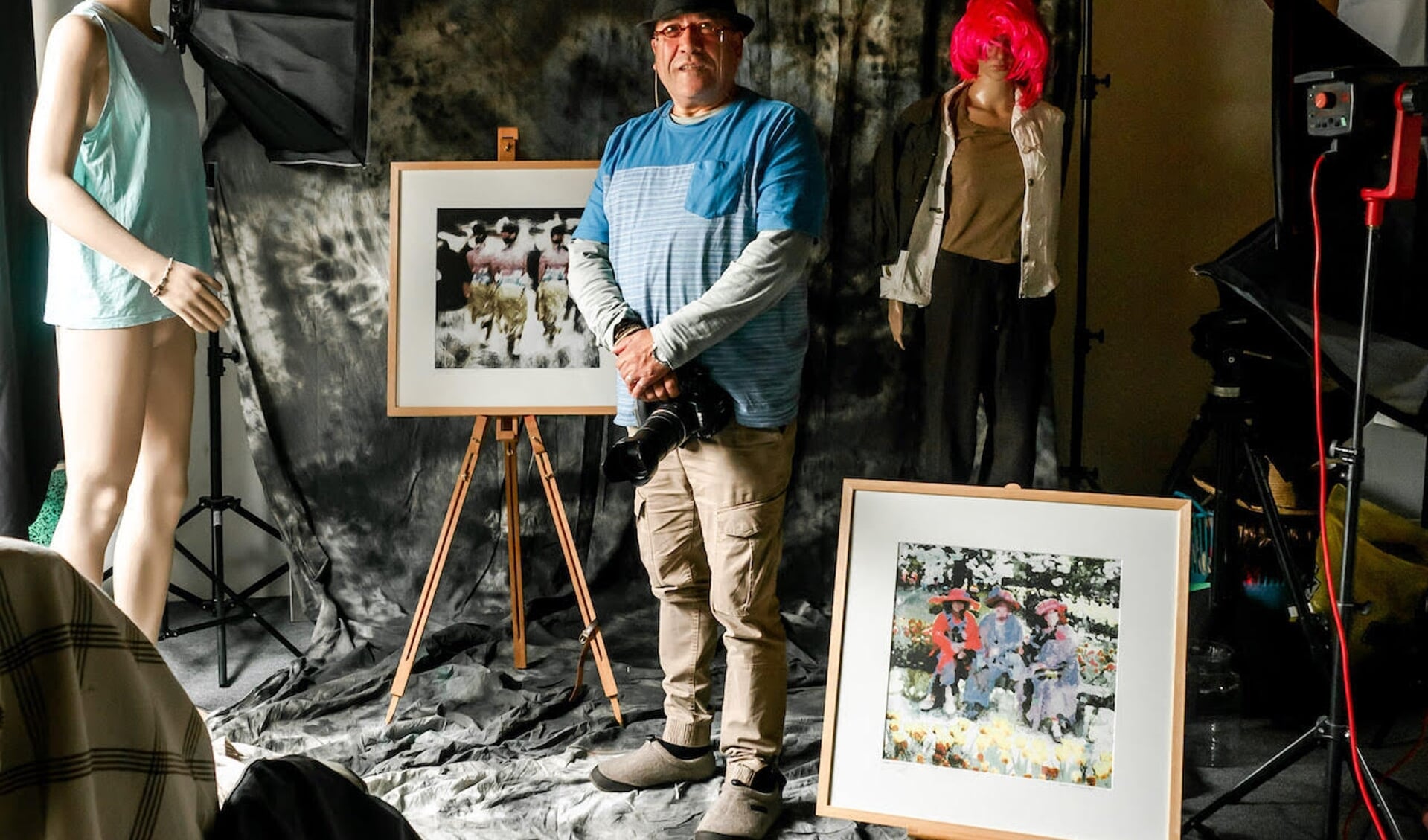 Beeldend kunstenaar en fotograaf Salman Ezzammoury: ,,Vrijheid is het thema dat mijn leven kleurt!”