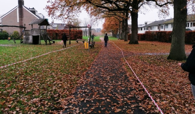 Zo breed zal het fietspad worden.