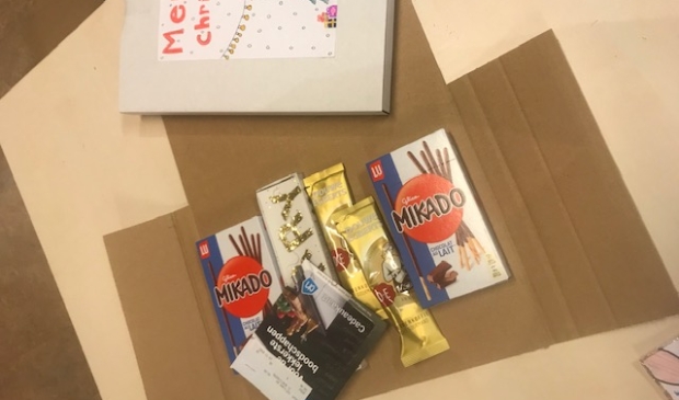 <p>De pakketjes van vorig jaar</p>