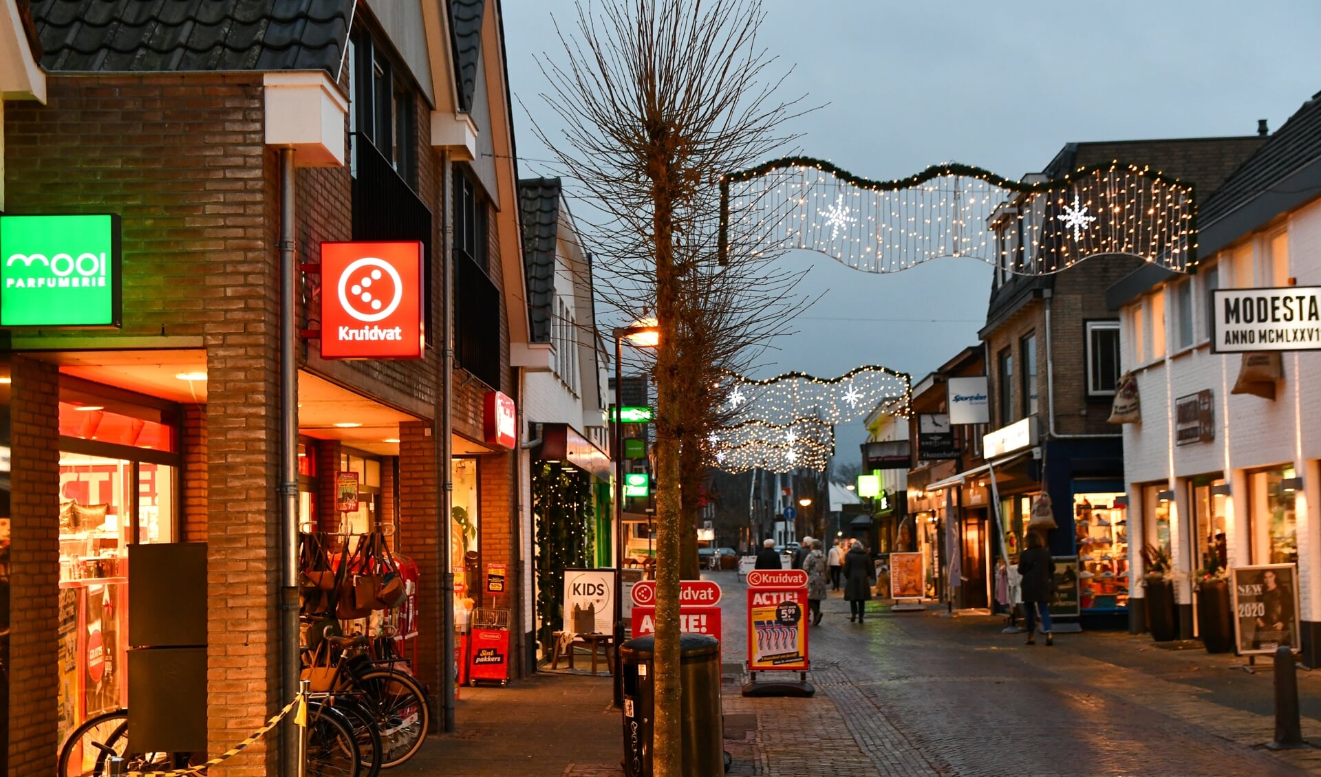 De winkels in Putten mogen dit jaar eenmalig open op tweede kerstdag.