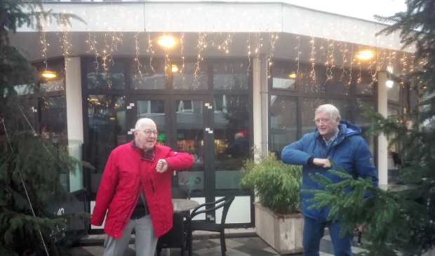 <p>Marcel Landman (SOL) en Roel Madiol (LAS) maken zich sterk voor senioren.</p>