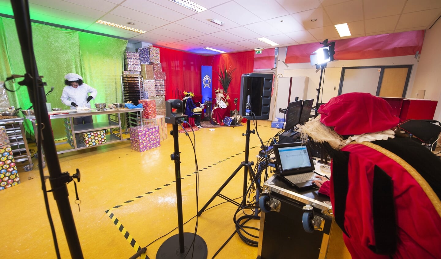 Sinterklaas gaat in Amersfoort digitaal op TV