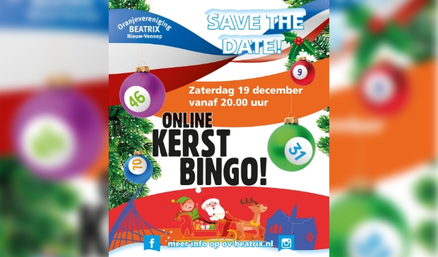 Aankondiging Online Venneper KerstBingo