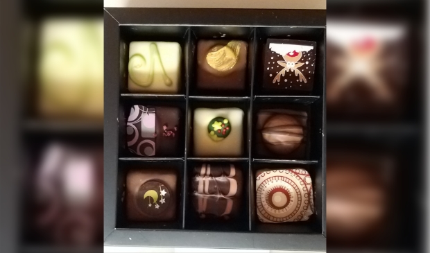 voorbeeld luxe bonbondoosje