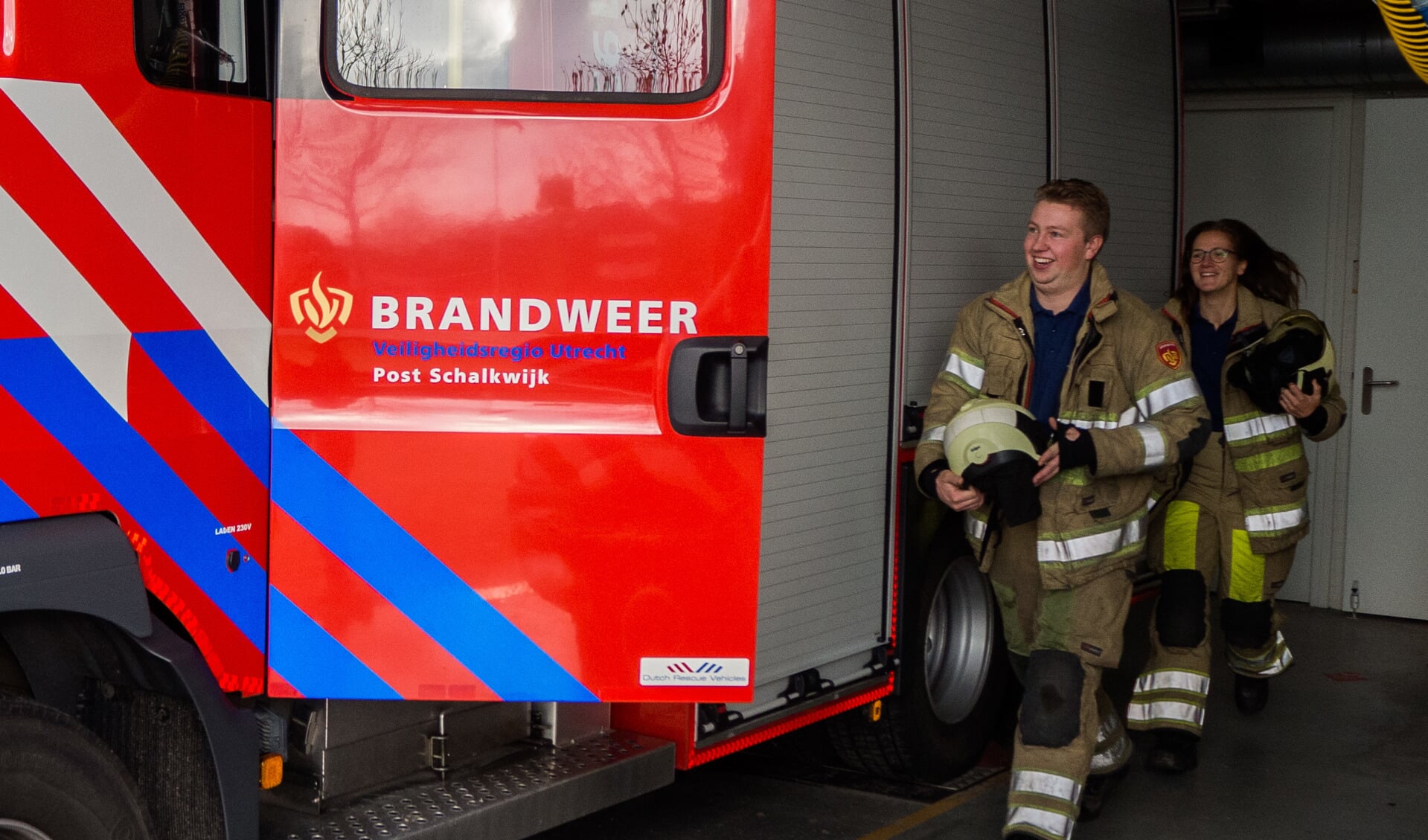 Brandweer Schakwijk uitgebreid met twee manschappen 