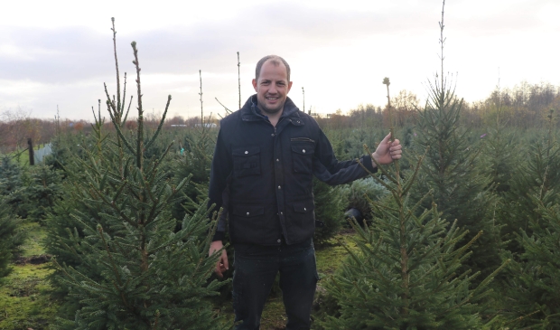 <p>Gerard de Bruin: ,,Een kerstboom kopen met het gezin is echt een soort van uitje." </p>
