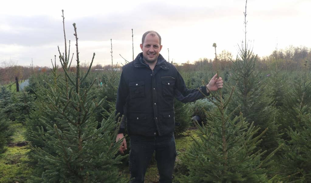 Gerard de Bruin: ,,Een kerstboom kopen met het gezin is echt een soort van uitje."  