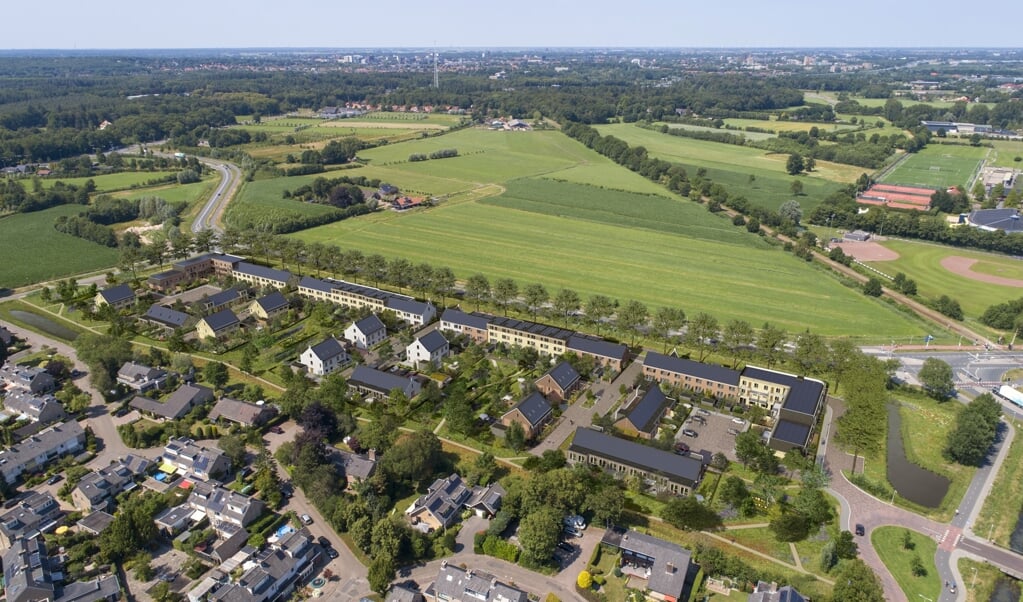 Maanwijk: één van de grotere uitbreidingen van Leusden.