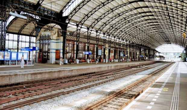 <p>Het station van Haarlem.</p>