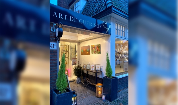 Ingang kunstgalerie
