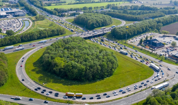 <p>Knooppunt A1/A30 bij Barneveld</p>