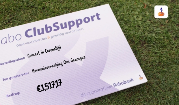 Ruim 1.500 euro voor coronaproof concert