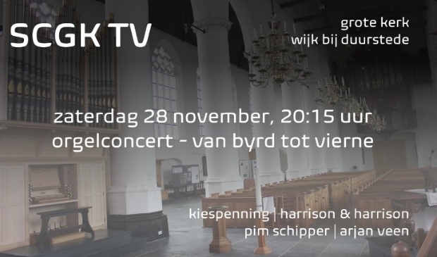 SCGK organiseert een concert in de Grote Kerk