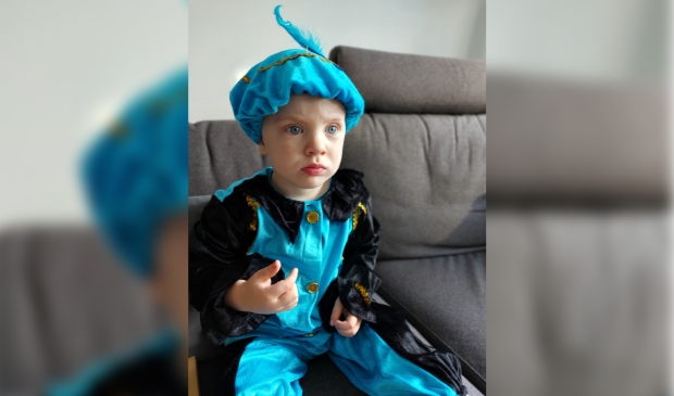 Pietje Mels kijkt vol spanning naar de intocht