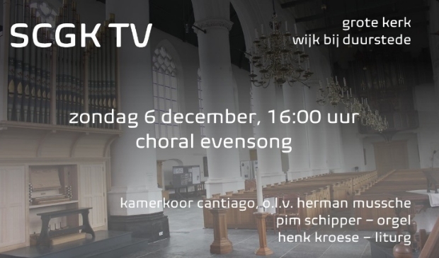 Choral Evensong via live stream