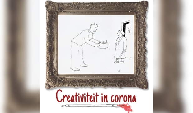 <p>Amstelvener Piet Noorlander maakte afgelopen periode prachtige cartoons, waaronder een over hulp aan elkaar tijdens de coronacrisis.</p>