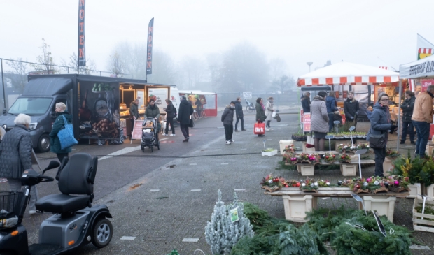 een altijd drukke markt