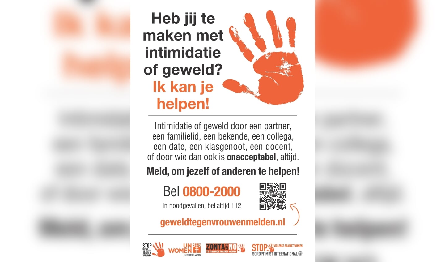 poster Help Melden