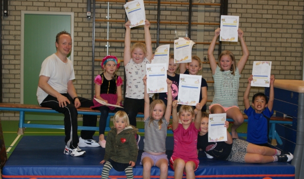 Diploma uitreiking pietengym