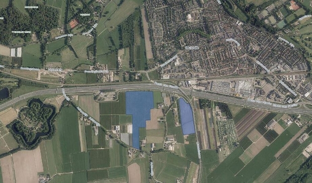 <p>Plan voor nieuw zonneveld langs de A12</p>