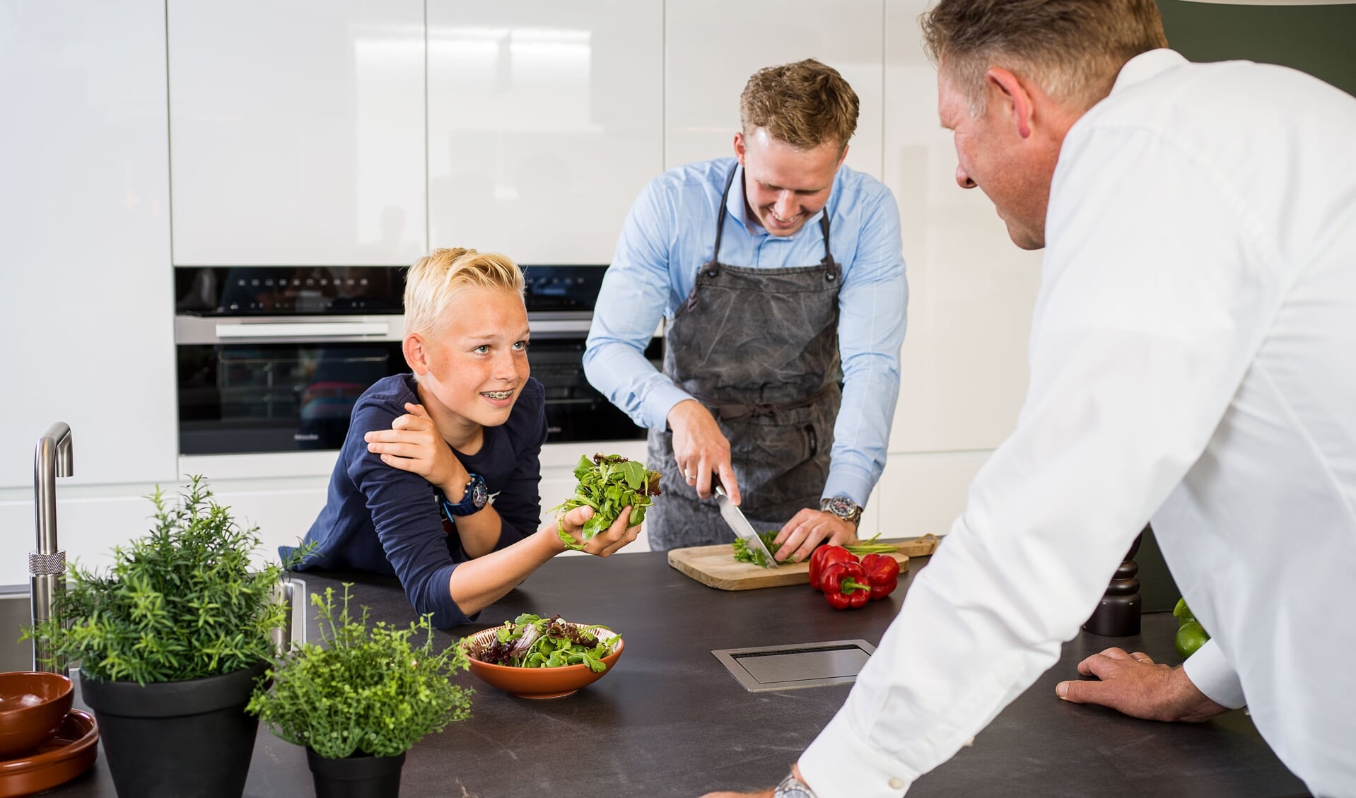 De keuken is een plek van creativiteit, gezelligheid en saamhorigheid.