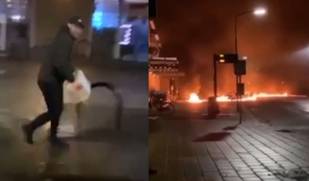 Screenshot van de bewuste video
