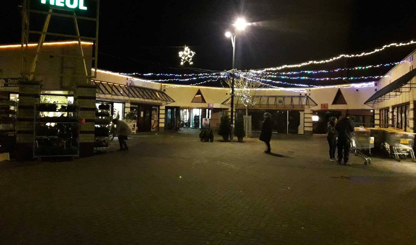 Winkelcentrum De Heul in kerstsfeer
