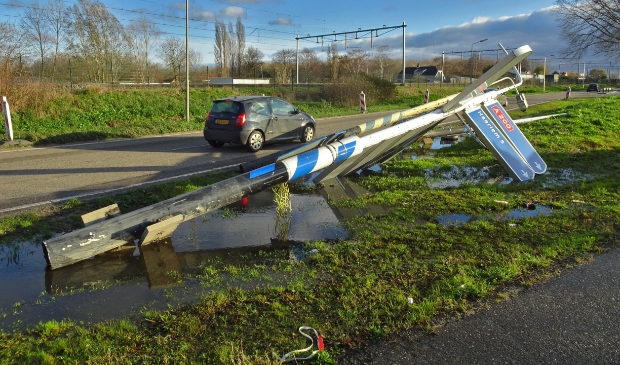 ANWB wegwijzer zonder weg