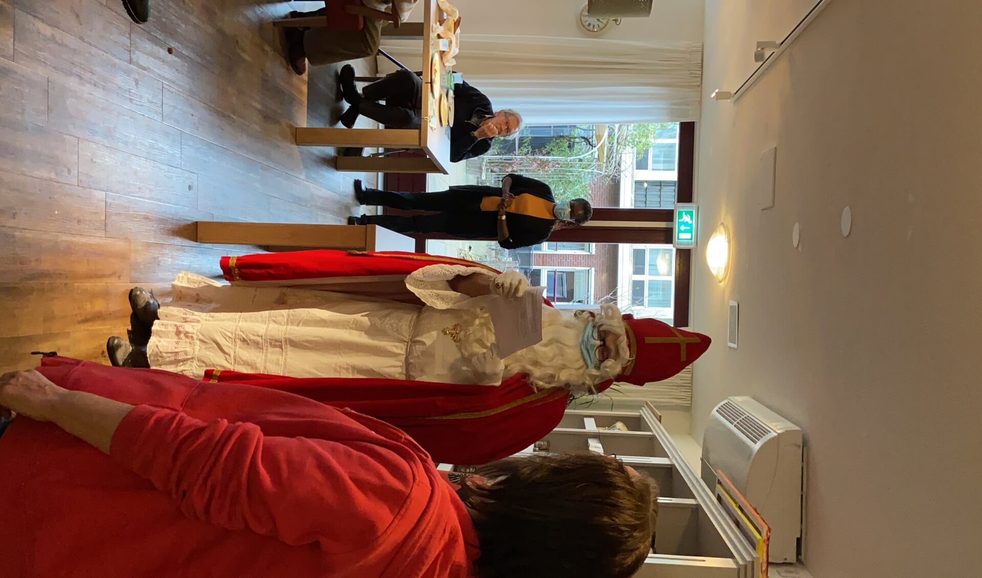 Sinterklaas in Zonnehuis