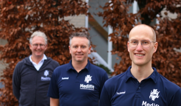 <p>Van links naar rechts: Ronald Uyterwaal, Arjan de Bruijn en Frank Schutten.</p>