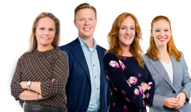Het team van WK Makelaars.
