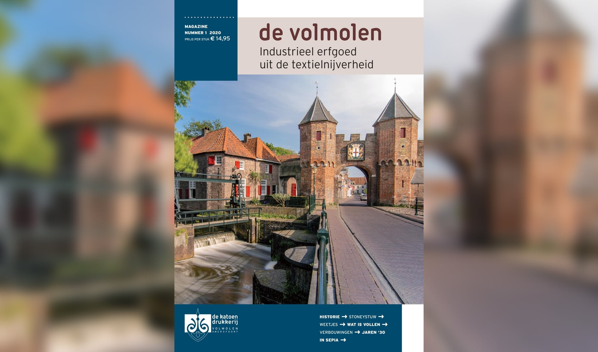 Cover van het magazine over de Volmolen in Amersfoort