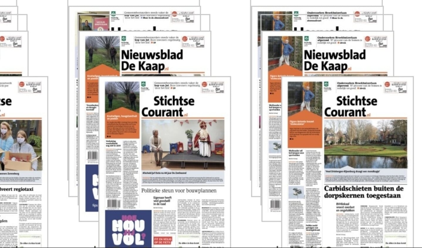 Wij zullen er alles aan doen om u op de hoogte te houden van wat er in uw omgeving gebeurt.