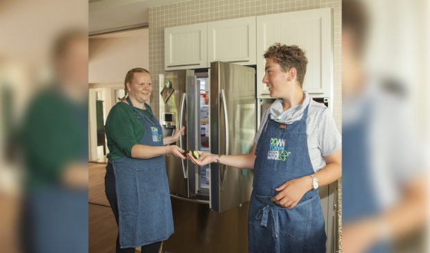 Leusdense jongeren met een beperking in actie voor WoonDroom Leusden.
