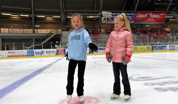 schaatsles op de Dordtse sportboulevard