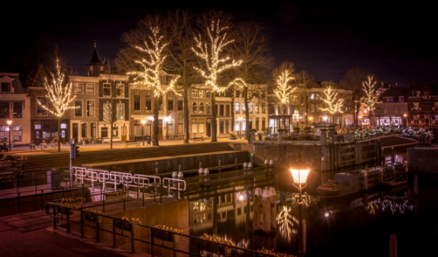 Lingehaven in Kerstsfeer
