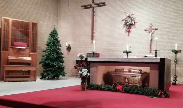Kerst in HH. Martelaren van Gorcum in 2019, toen de vieringen nog wél mochten