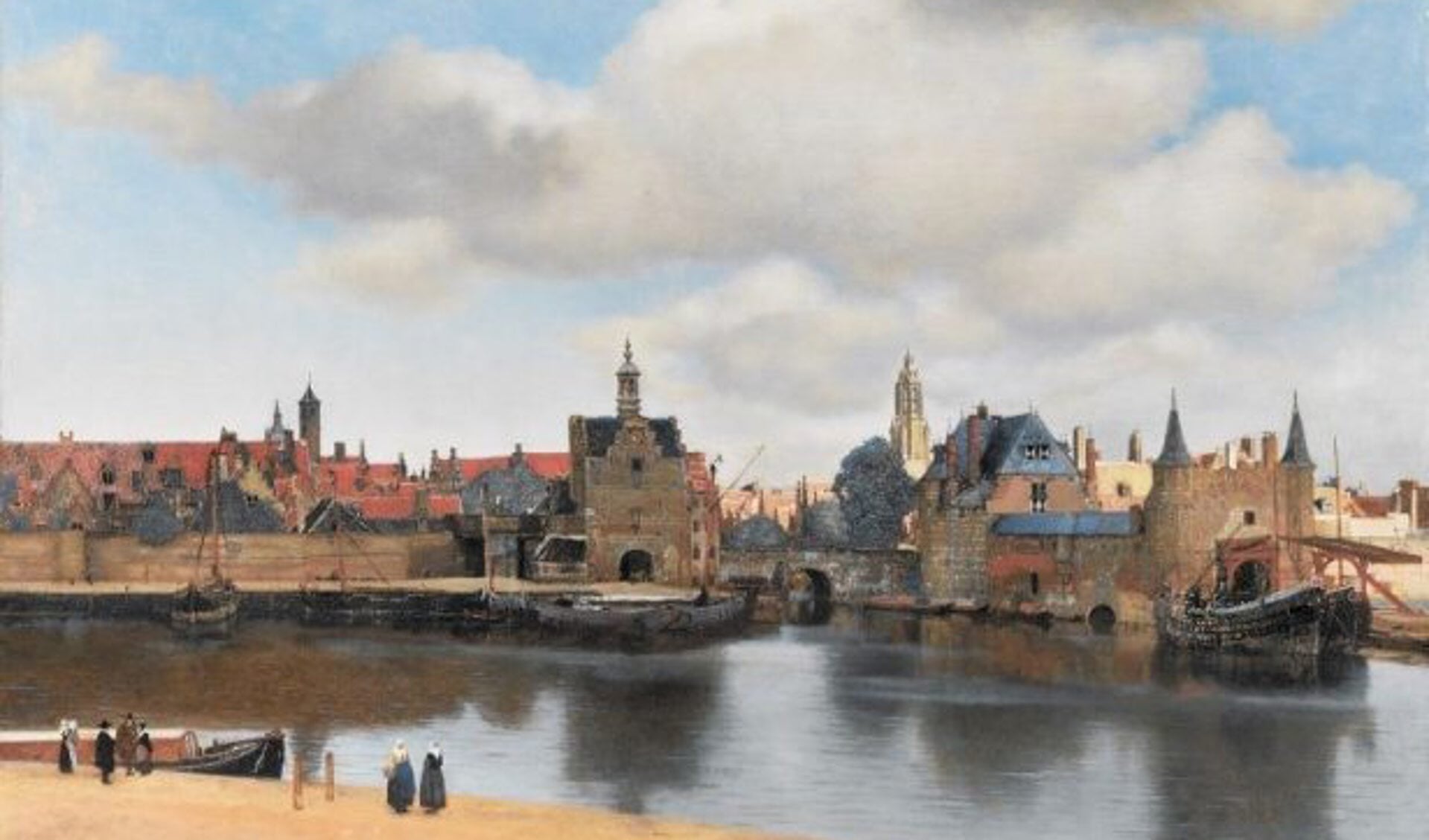Er zijn veel schilderijen gemaakt van Hollandse steden. 