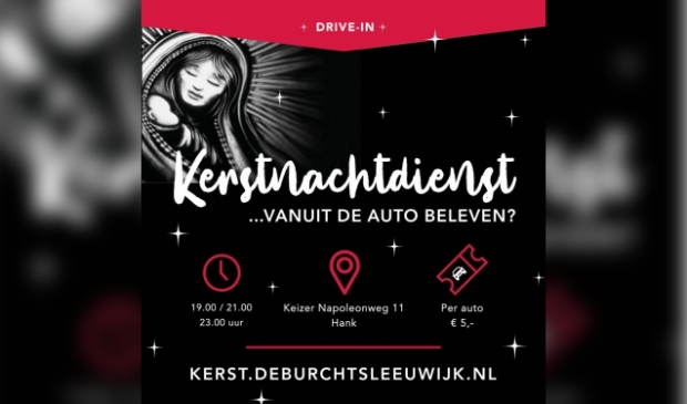 De eerder geplande drive-in kerstnachtdienst werd door de gemeente Altena verboden