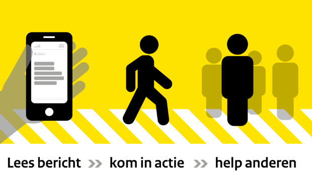 Zie je een NL-Alert? Lees meteen het bericht, kom in actie en help anderen.