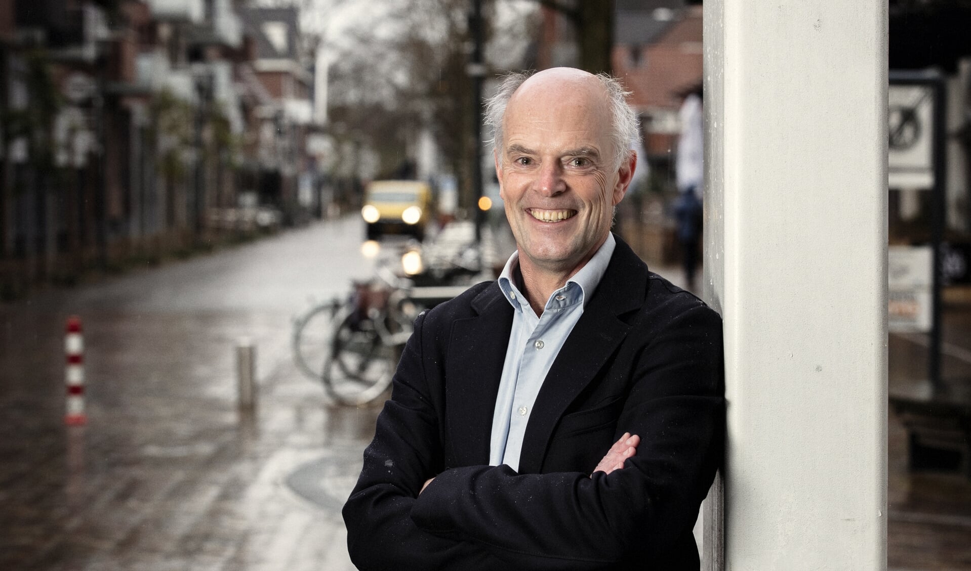 Voorzitter van Veenendaal-Veenendaal André Homma op een archieffoto