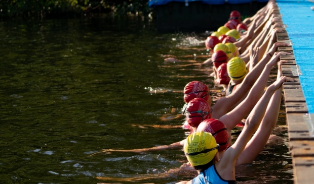 De organisatie van de Veenendaalse triatlon maakt zich klaar voor de start in 2021