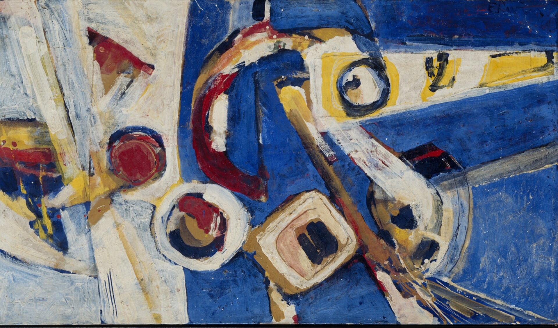 E. de Vries, Abstract, 1969