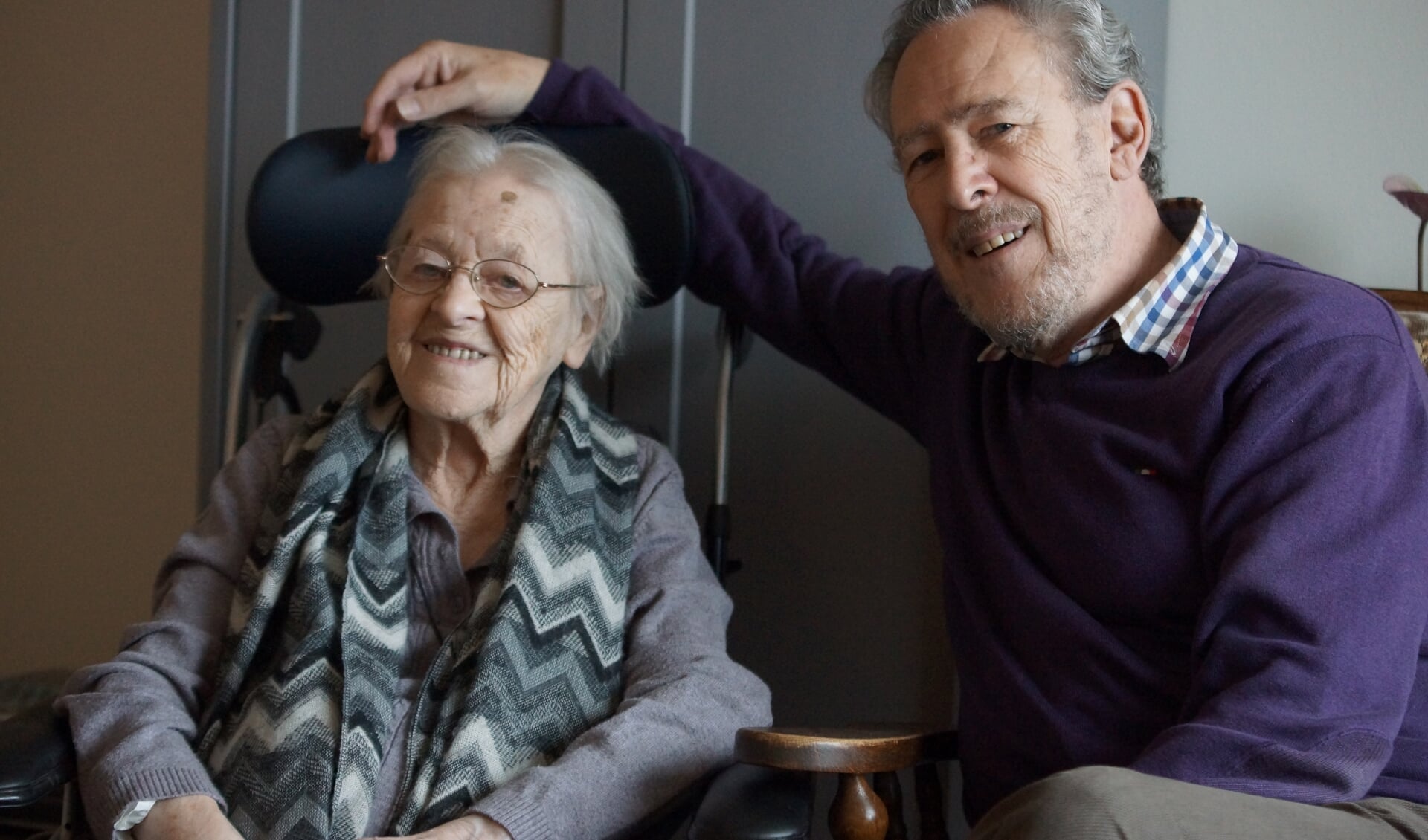 De 105-jarige Jannetje (Jo) Sleeking-de Winter is Nijkerks oudste inwoonster.