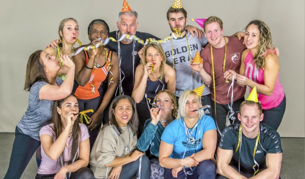 <p>Feest bij Jeroen Maas Sports Company.</p>