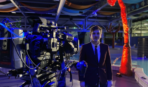 <p>Presentator Lucas van Meerendonk van het NOS Jeugdjournaal.</p>