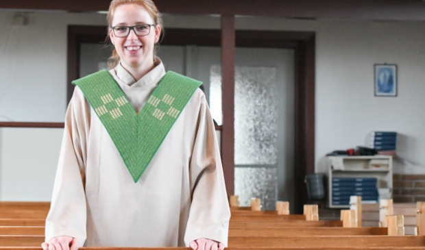 <p>Judith Visser is dominee van de gereformeerde kerk in Nijkerkerveen. </p>